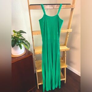 Green summer midi/maxi dress
